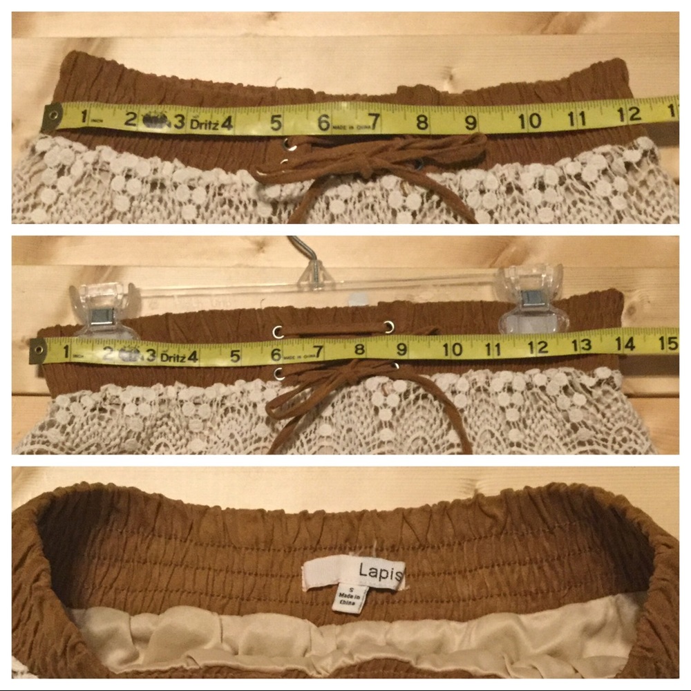 ❣️Sexy Anthropologie lace crochet skirt❣️ - Picture 4 of 8